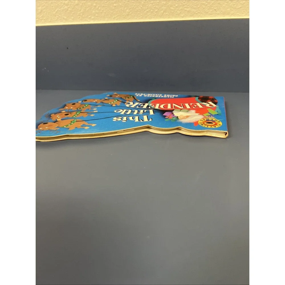 THIS LITTLE REINDEER (PLAYTIME RHYMES) By Public Domain & Paige Billin-frye *VG*